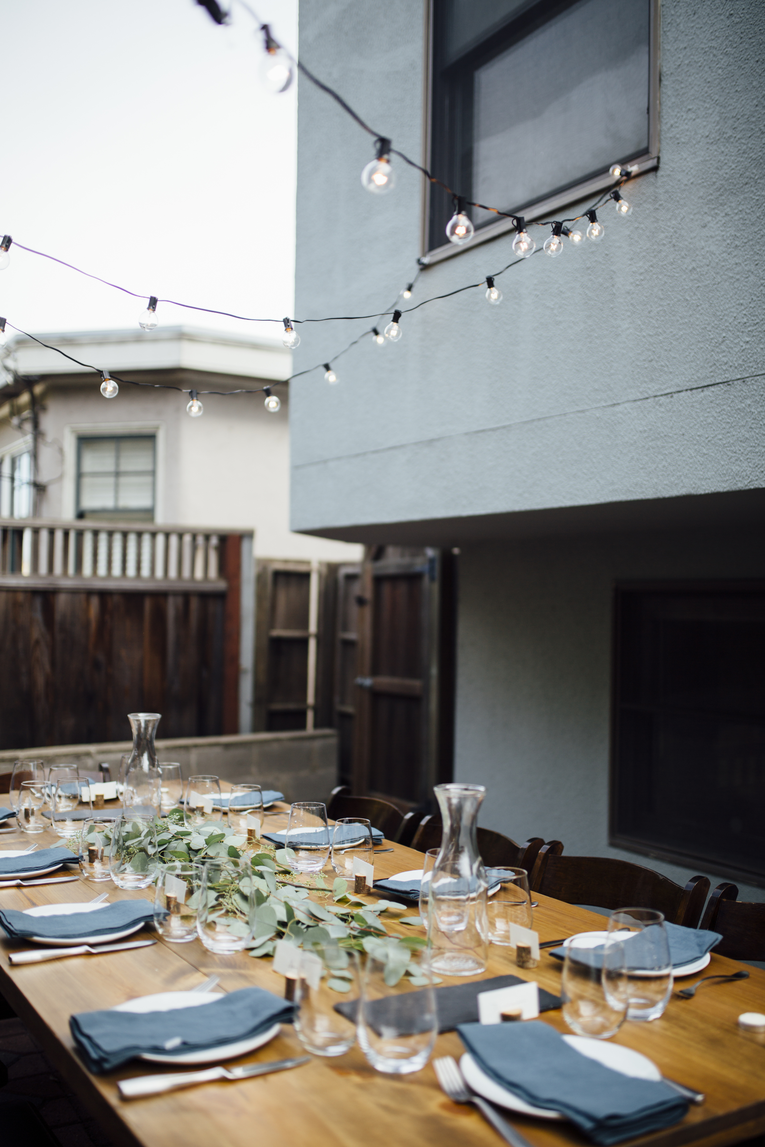  Intimate Backyard Dinner Party | Styled Shoot | Nataly Zigdon Photography | San Francisco   