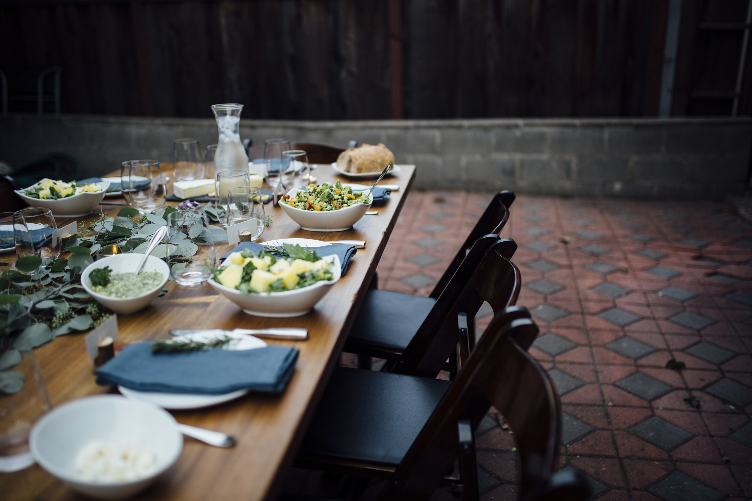  Intimate Backyard Dinner Party | Styled Shoot | Nataly Zigdon Photography | San Francisco 