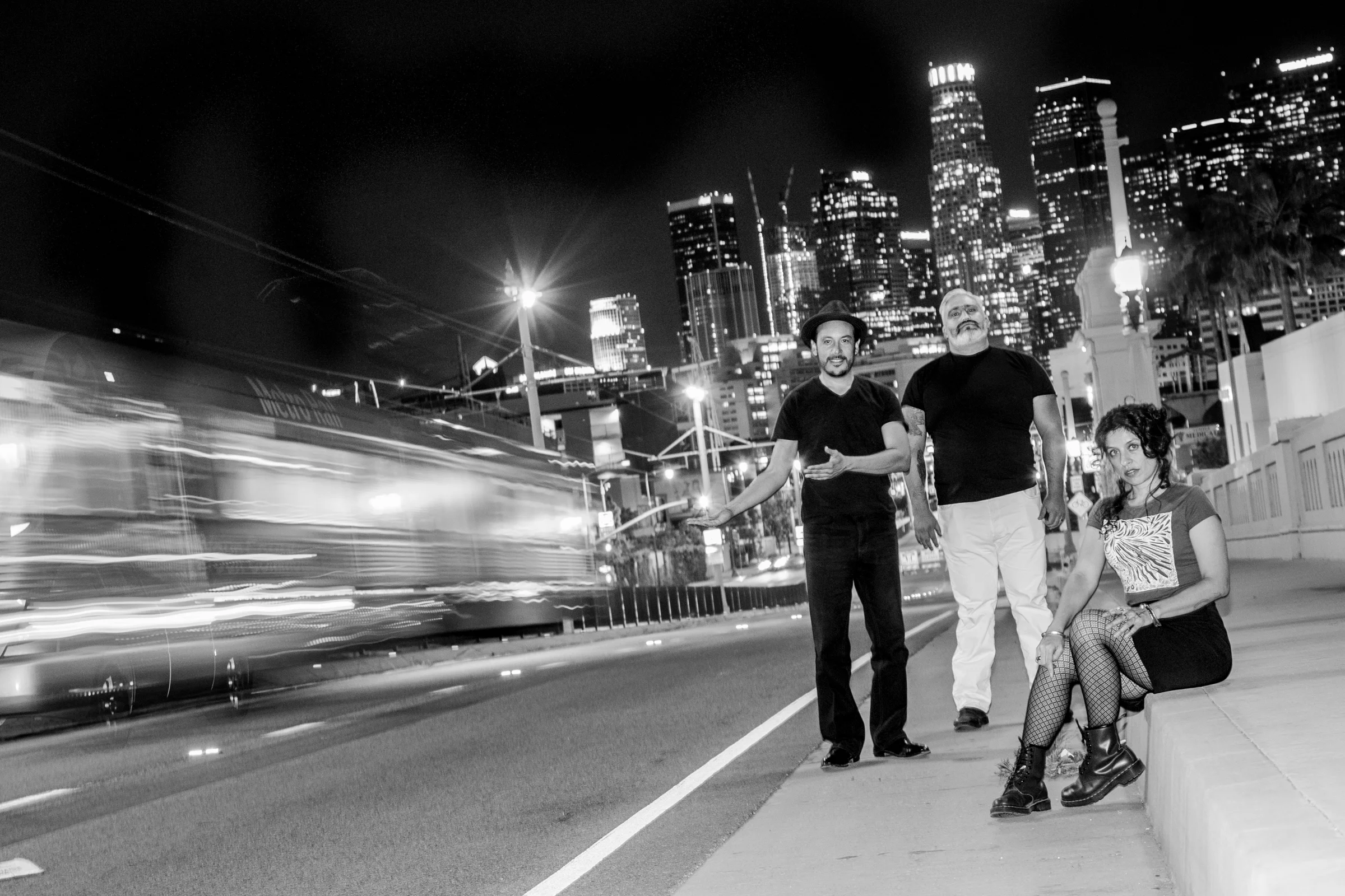 EHK, train and LA - Photo by Rafael Cardenas