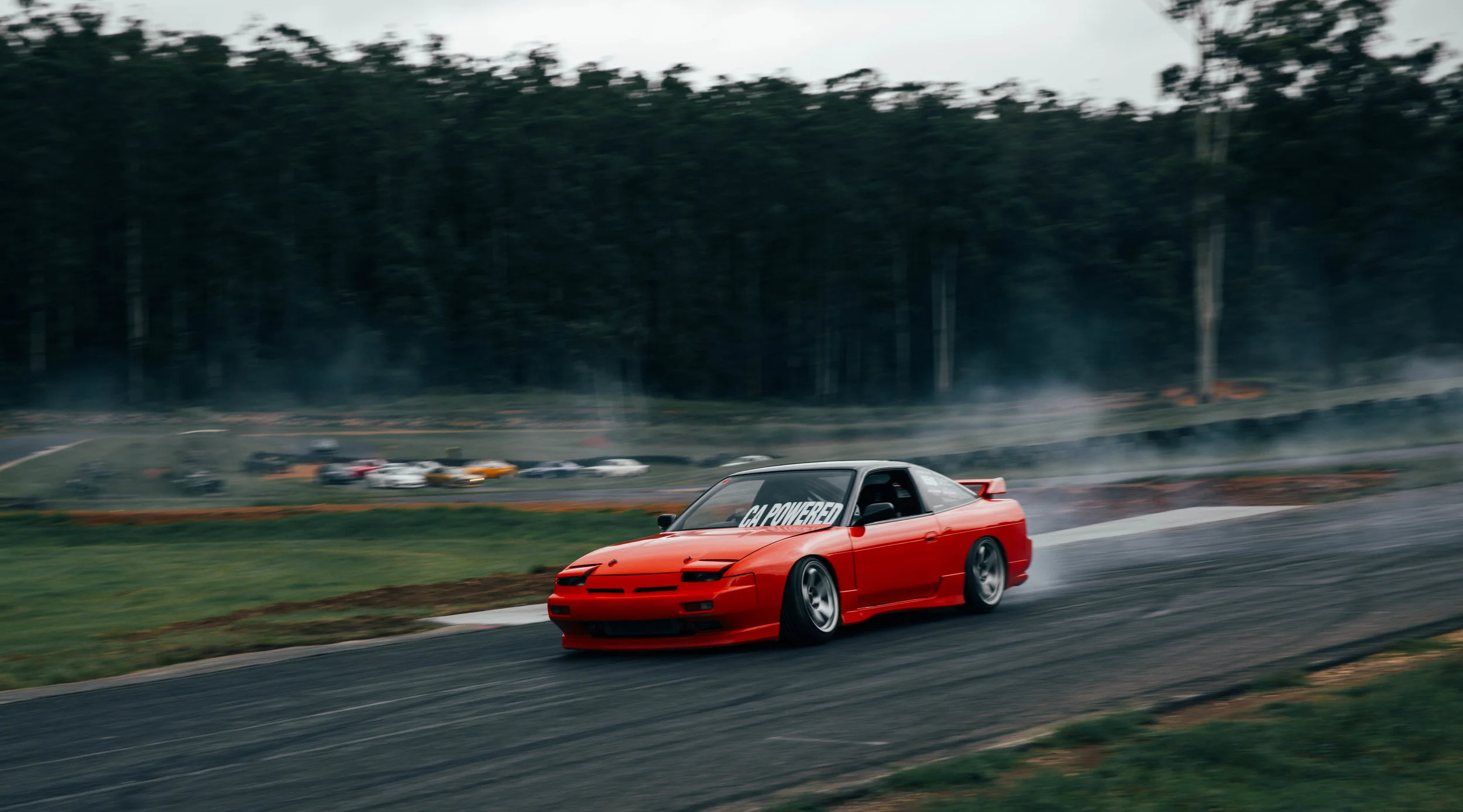 Oliver's 180sx taken at Halfway Hangs. Probably my favoruite drifting event of the year.