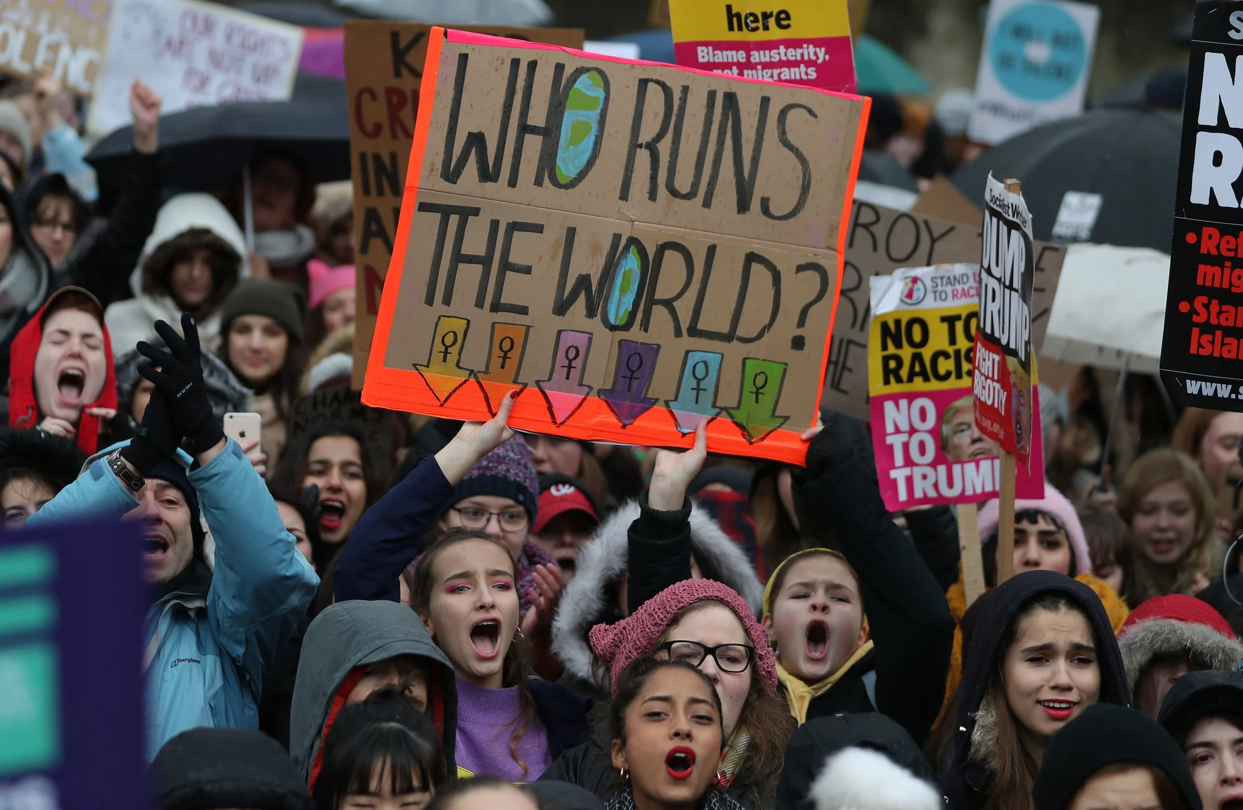 Who indeed? Supposedly gender-neutral policies enacted by an overwhelmingly male government leaves single mothers in poverty. Photo credit: Time.