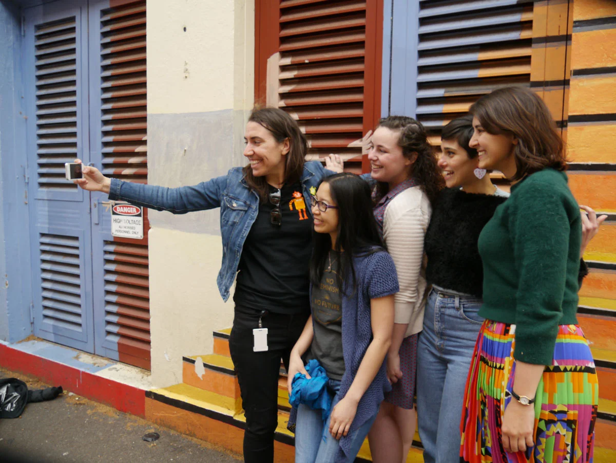In Australia, young women from culturally and linguistically diverse backgrounds bear the brunt of sexual harassment experiences in the workplace, while being poorly placed to utilise formal redress channels. Photo of the Young Women’s Advisory Group courtesy ERA.