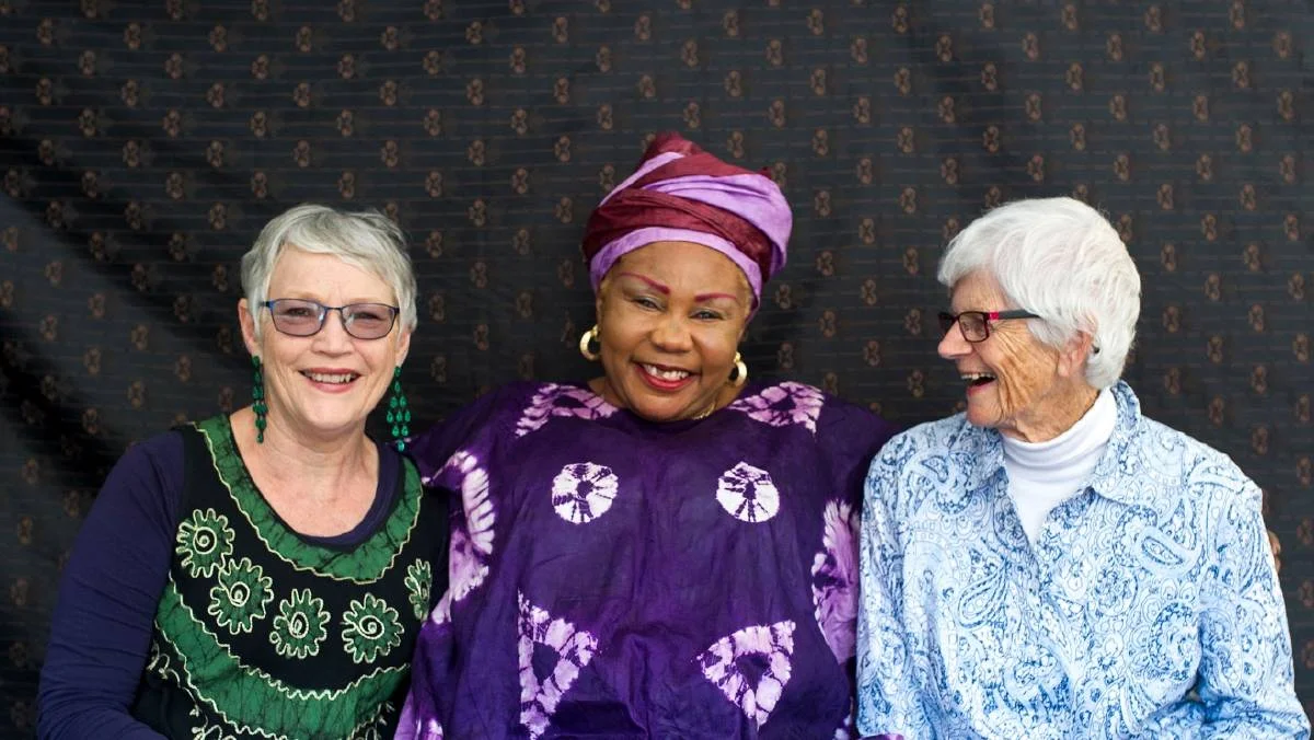 Nothing about us without us: While there is much debate on the impacts of an ageing population, the experience and creativity of older people is seldom sought when developing policy. This research indicates older women are eager to share their knowledge. Photo Credit: Lord Mayor’s Charitable Foundation .