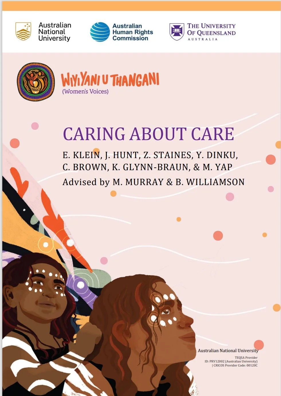 'Care is in everything we do and everything we are': the work of Indigenous women