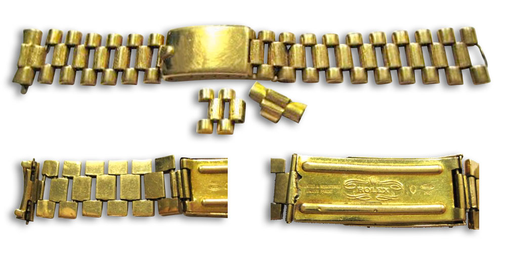 rolex president bracelet restoration