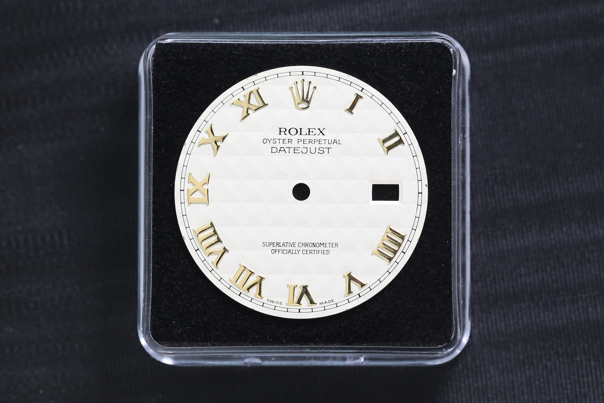 Rolex Datejust Dial — Classic Watch Repair