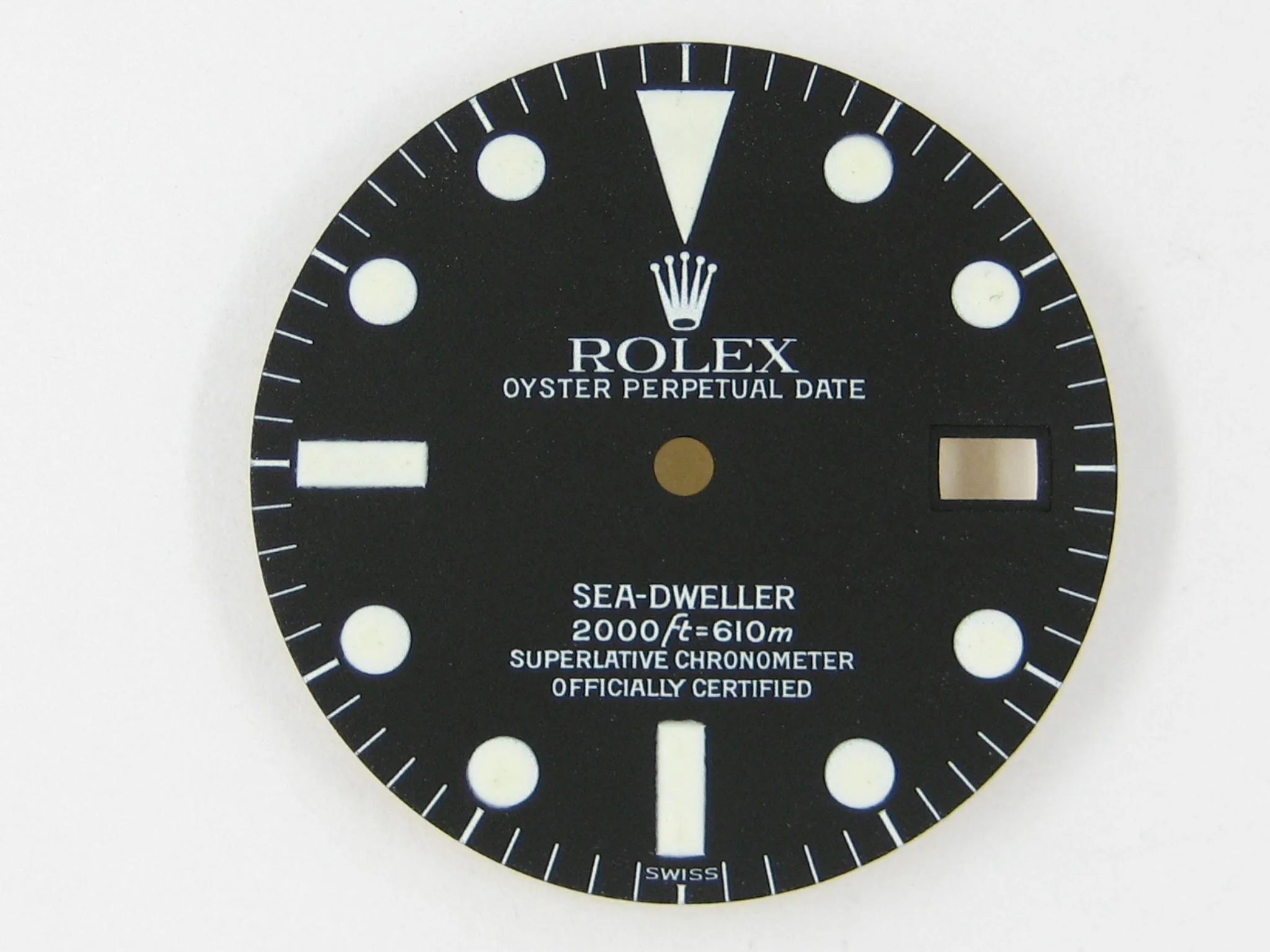 Rolex 1665 Sea-Dweller Dial — Classic 