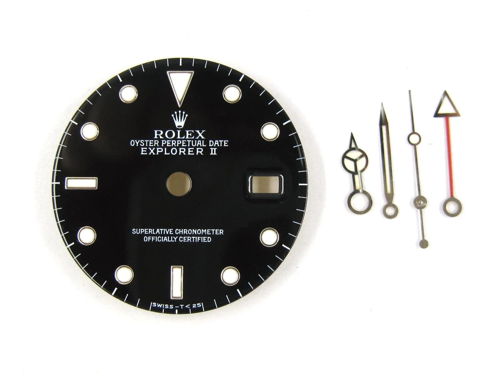 Rolex 16570 Explorer II Glossy Dia and Hands — Classic Watch Repair