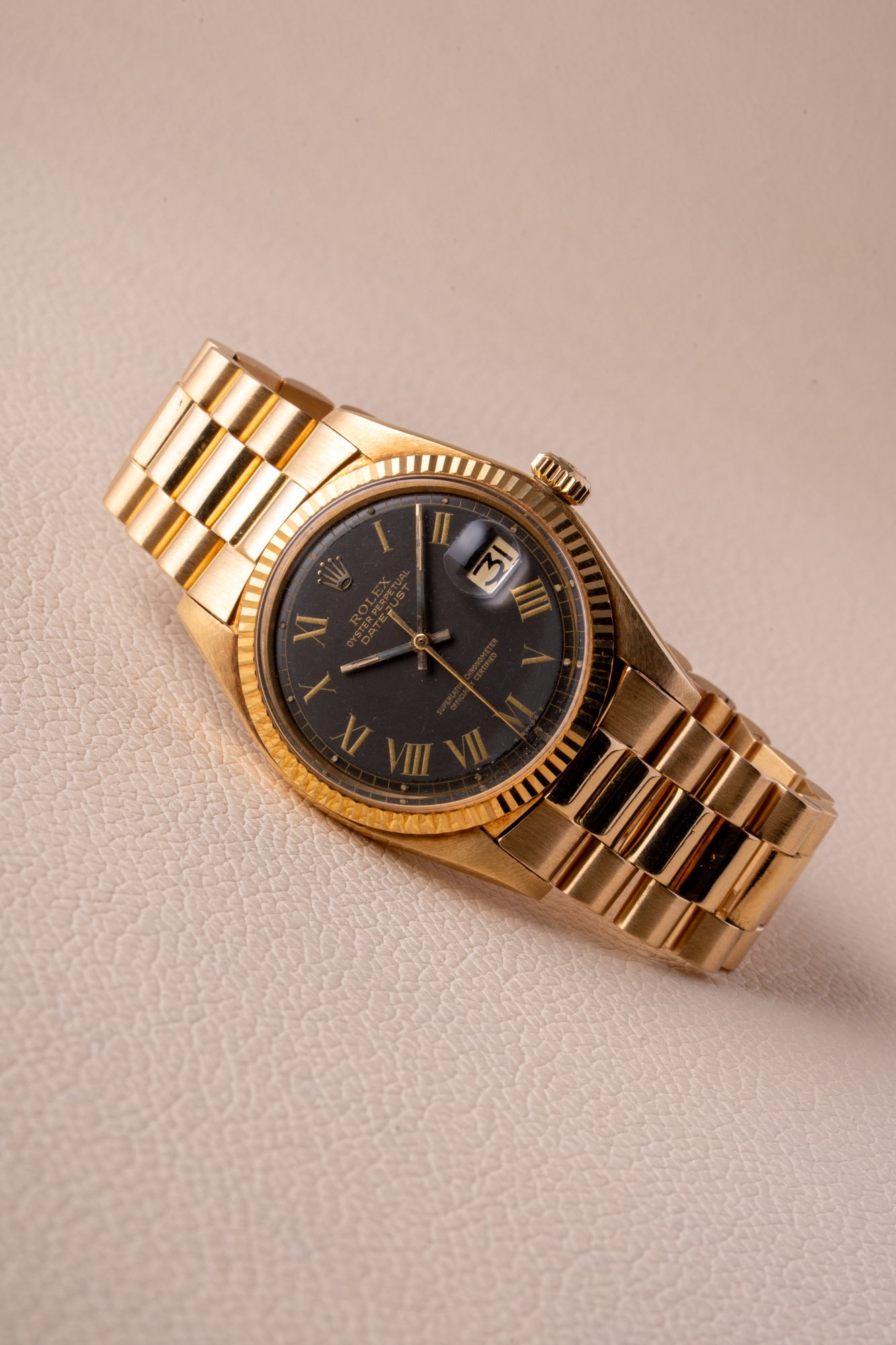 18K Vintage Rolex Datejust 1601 (36mm) Circa 1976 (pls enquire)