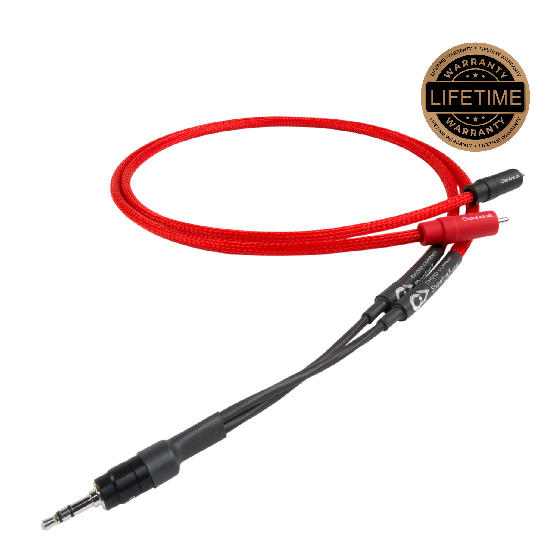 ShawlineX 3.5mm to 2 RCA Interconnect Cable 1.5m