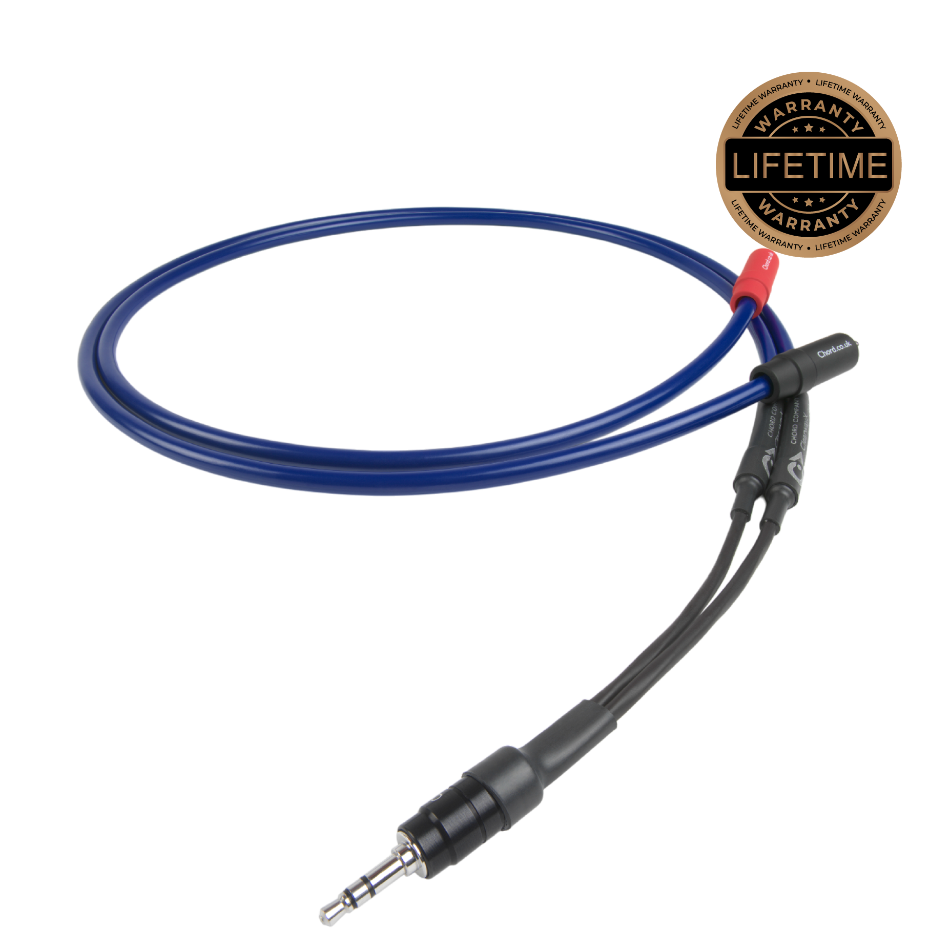 ClearwayX 3.5mm to 2 RCA Interconnect Cable 1m