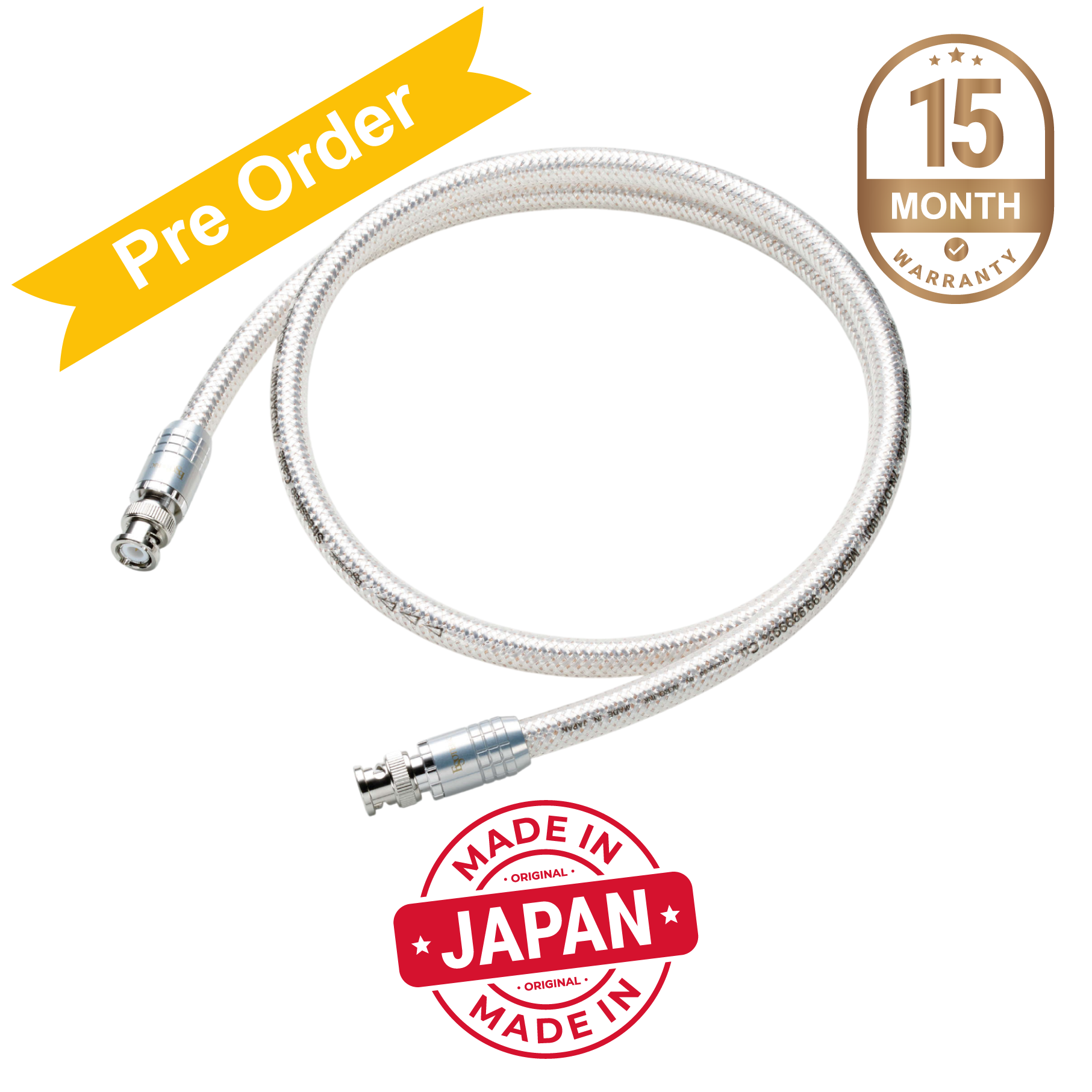 7N-DA6100ES MEXCEL BNC To BNC Digital Cable