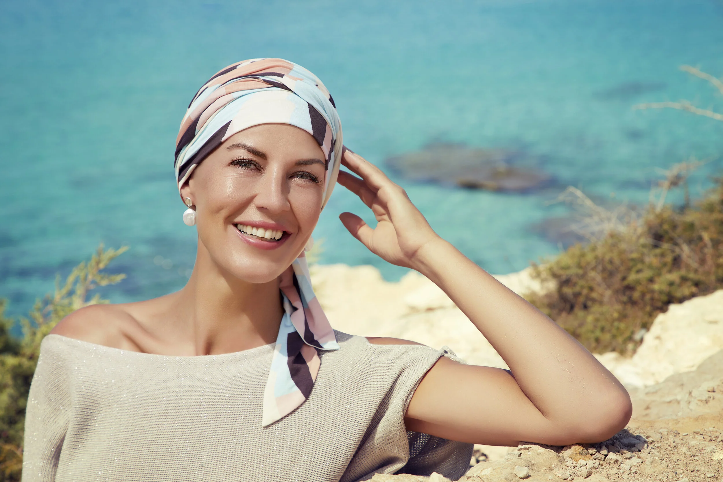 Printed Lotus Turban S/S 2020