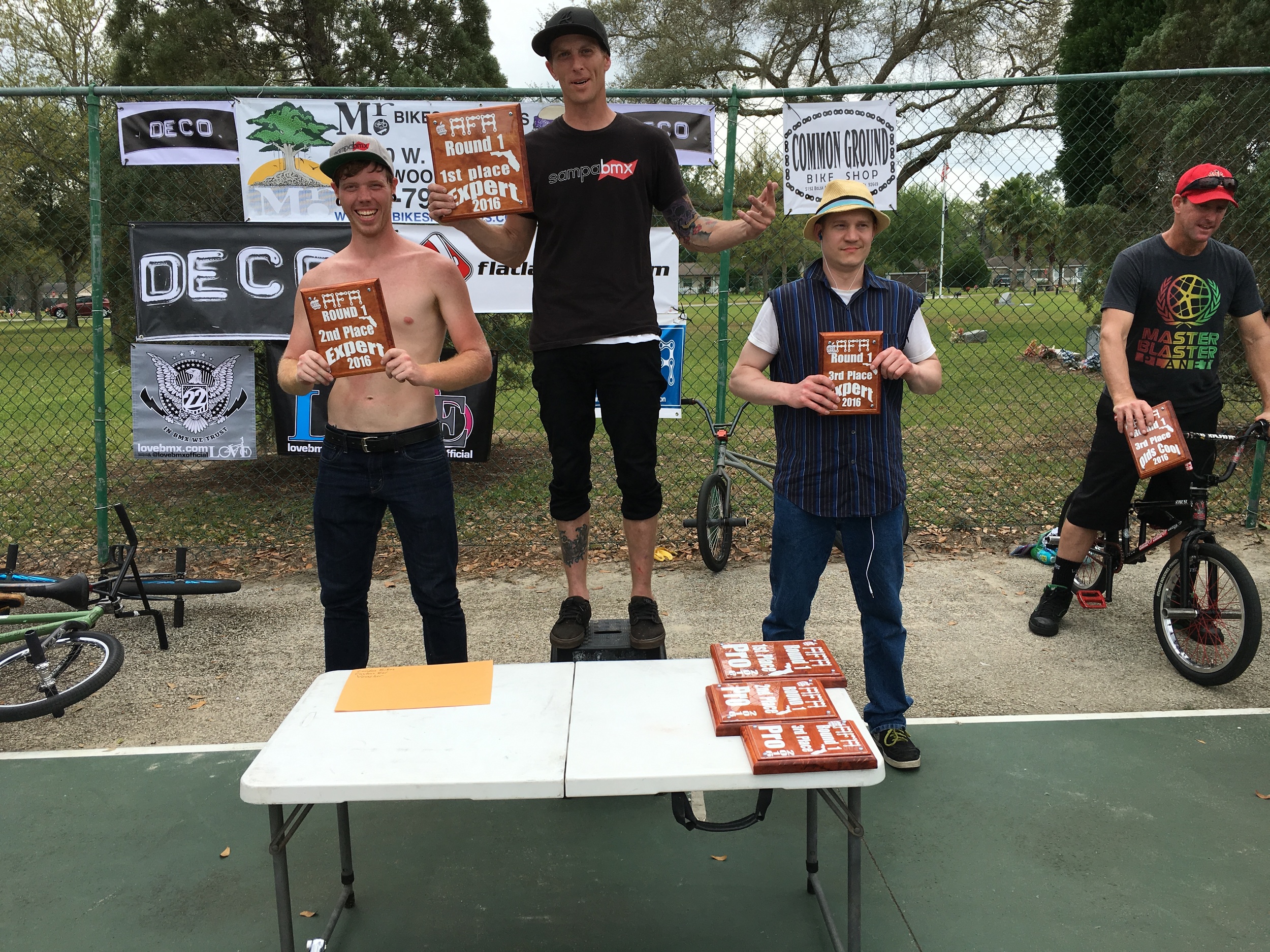 Expert Class Podium