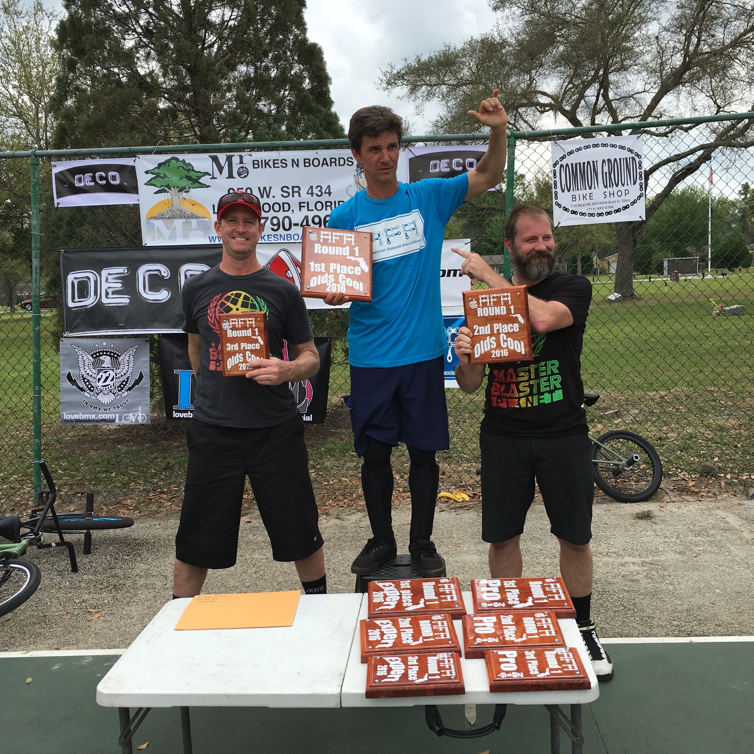 Old's Cool Class Podium