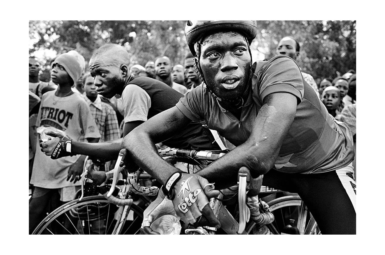  Between 2000 and 2011 I followed the main cycling races of Africa. Awarded with the    1st prize at World Press Photo.  Purchase one of the last copies of the book  here . 