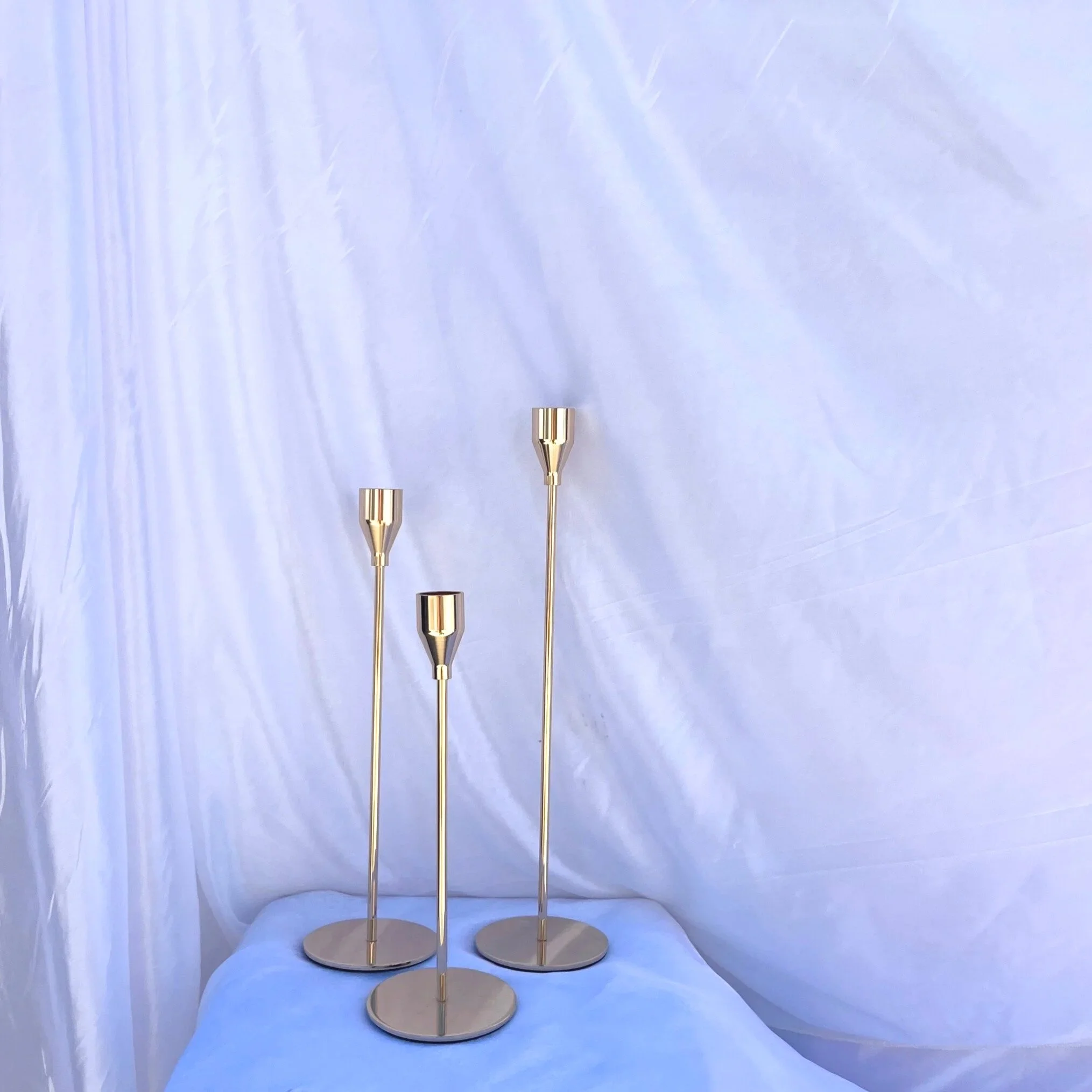 Gold Taper Holders - Small, Medium & Large