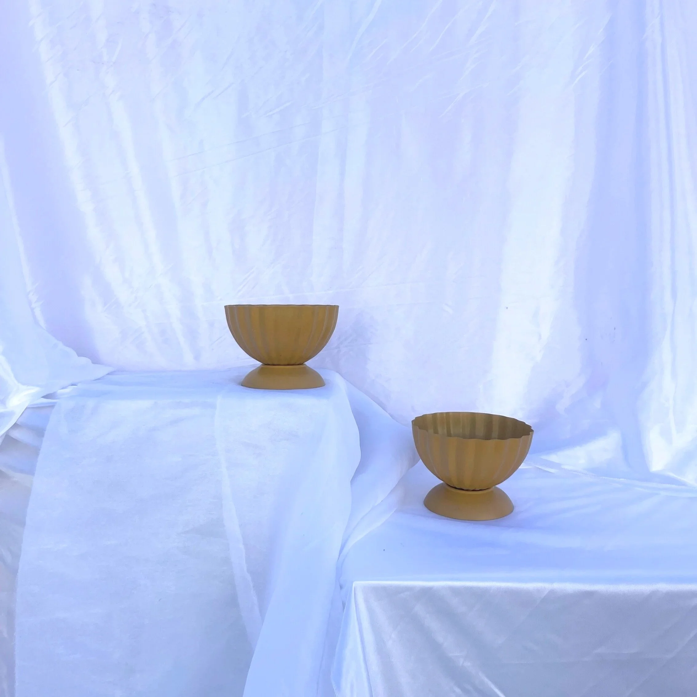 Small Ribbed Bowl - Mustard