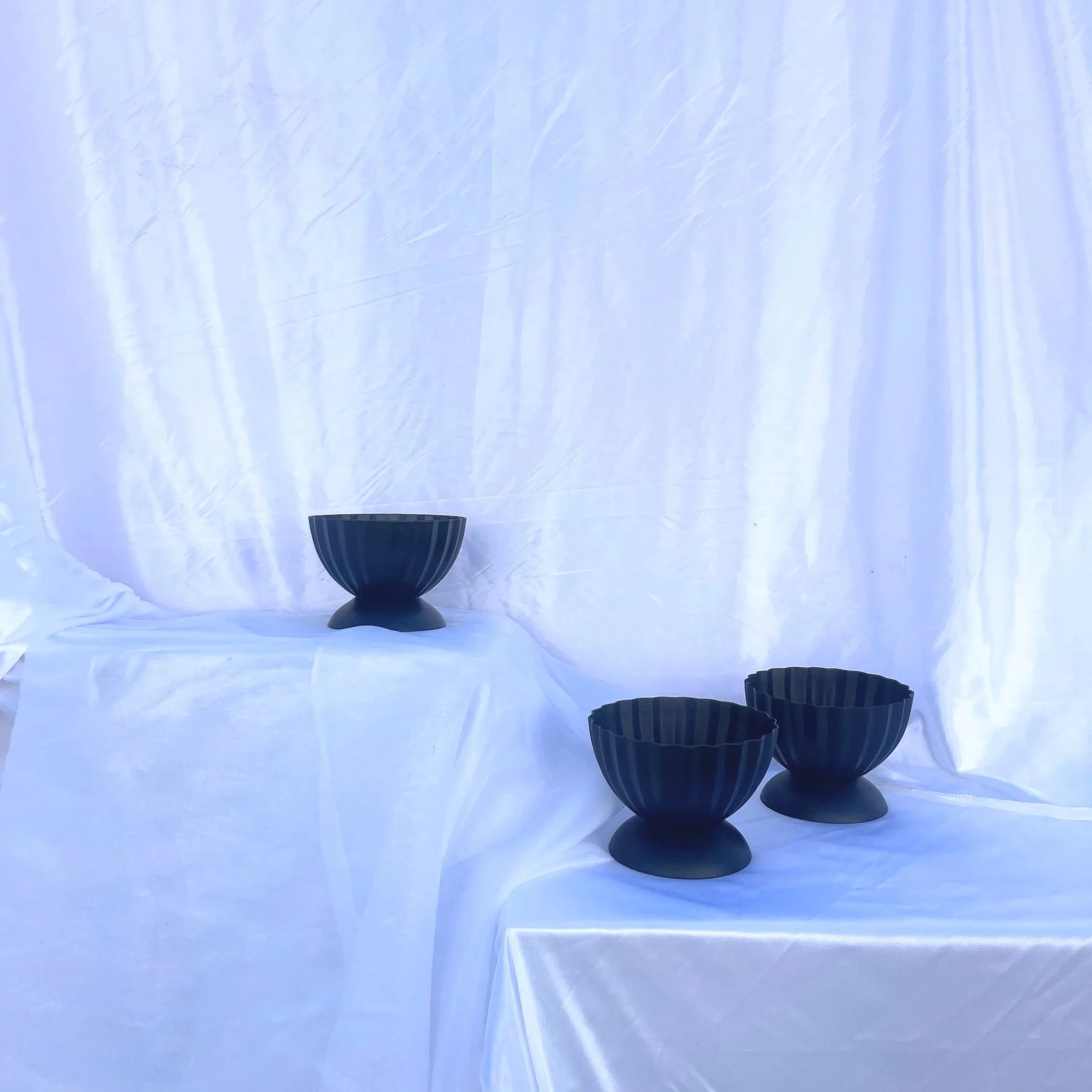 Small Ribbed Bowl - Black