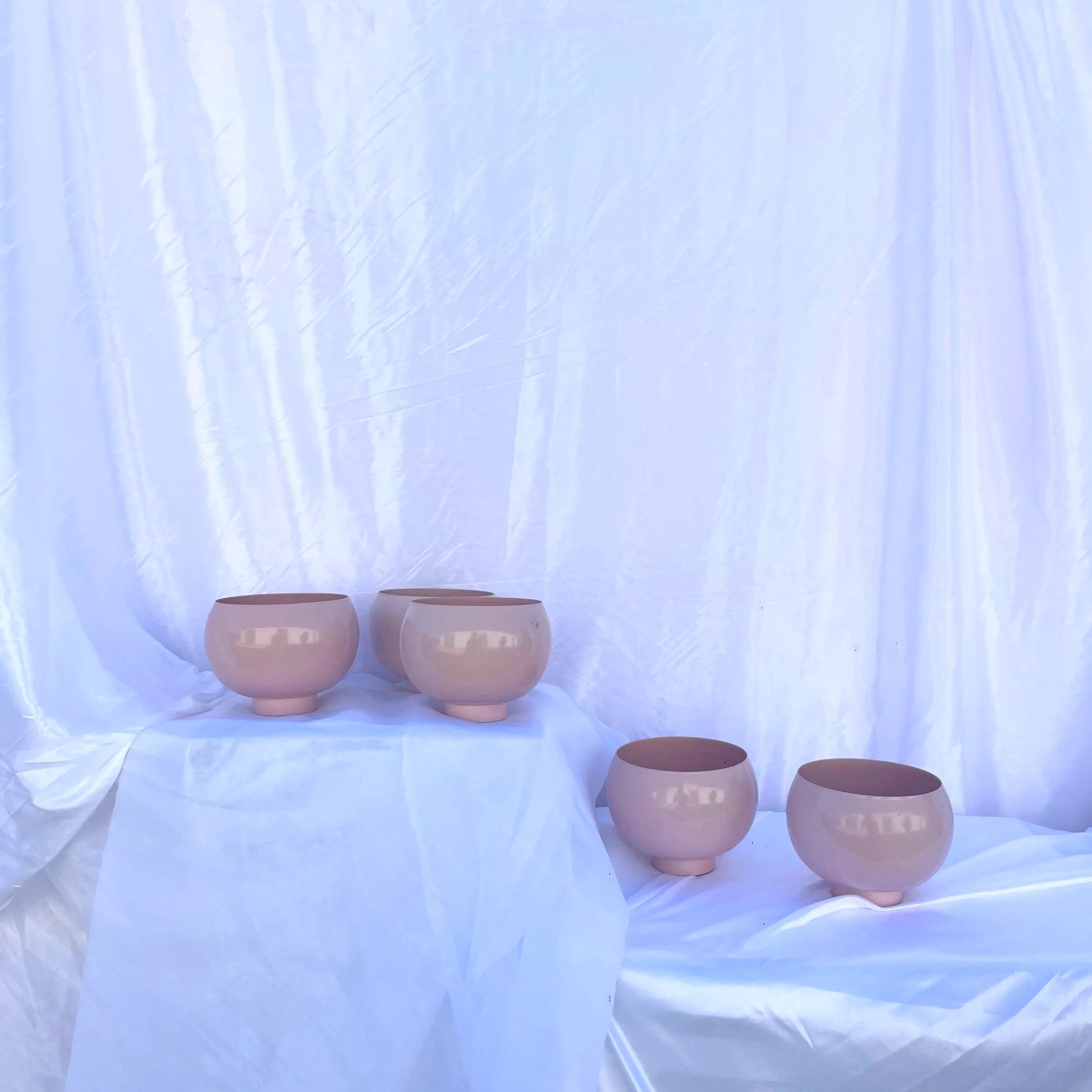 Small Mushroom Bowl - Pink