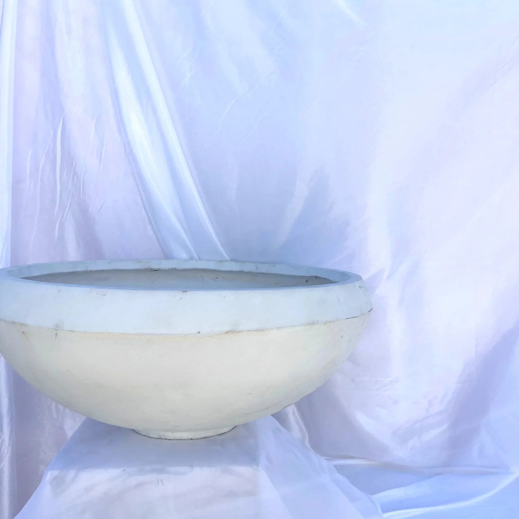 Extra Large White Pot