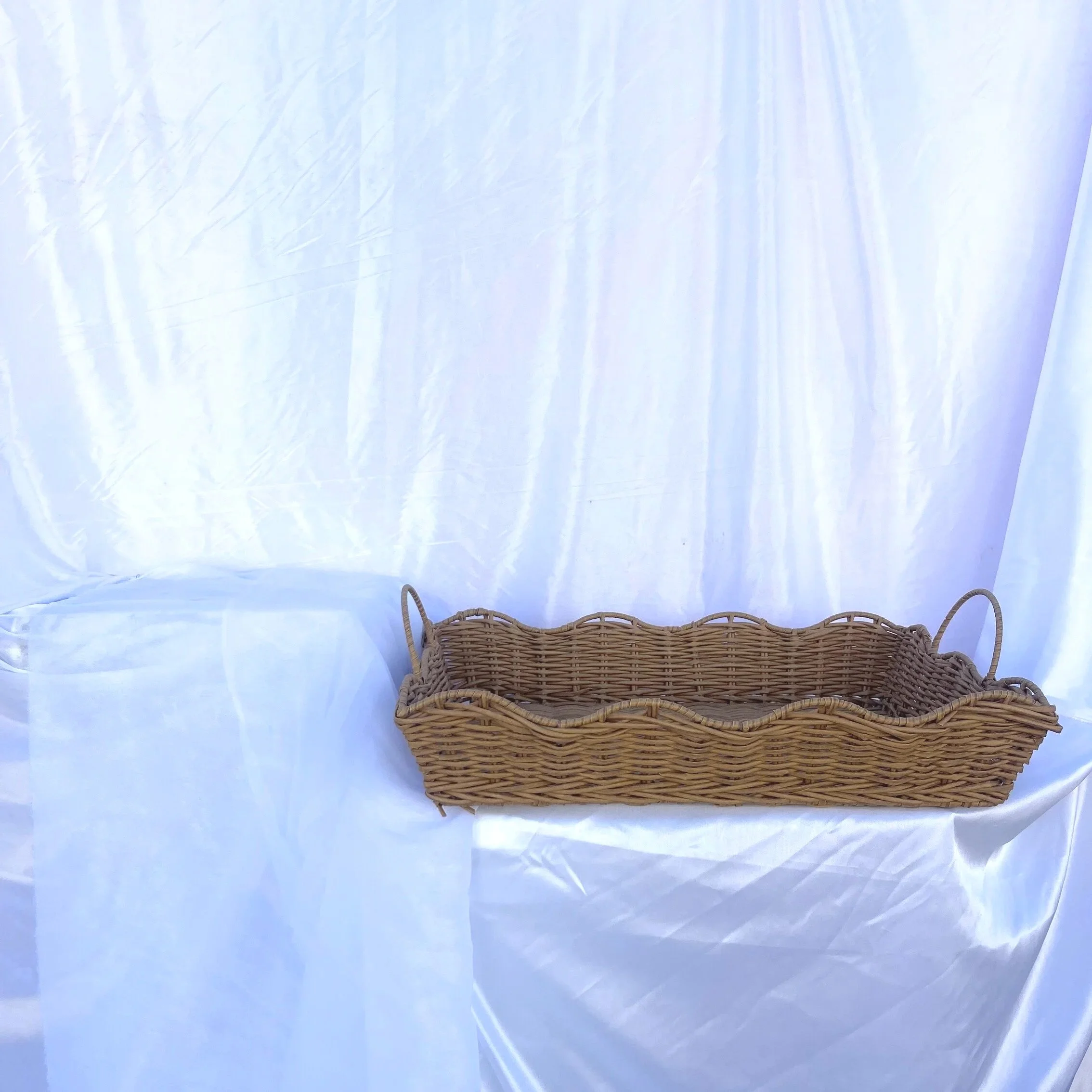 Low Wicker Basket