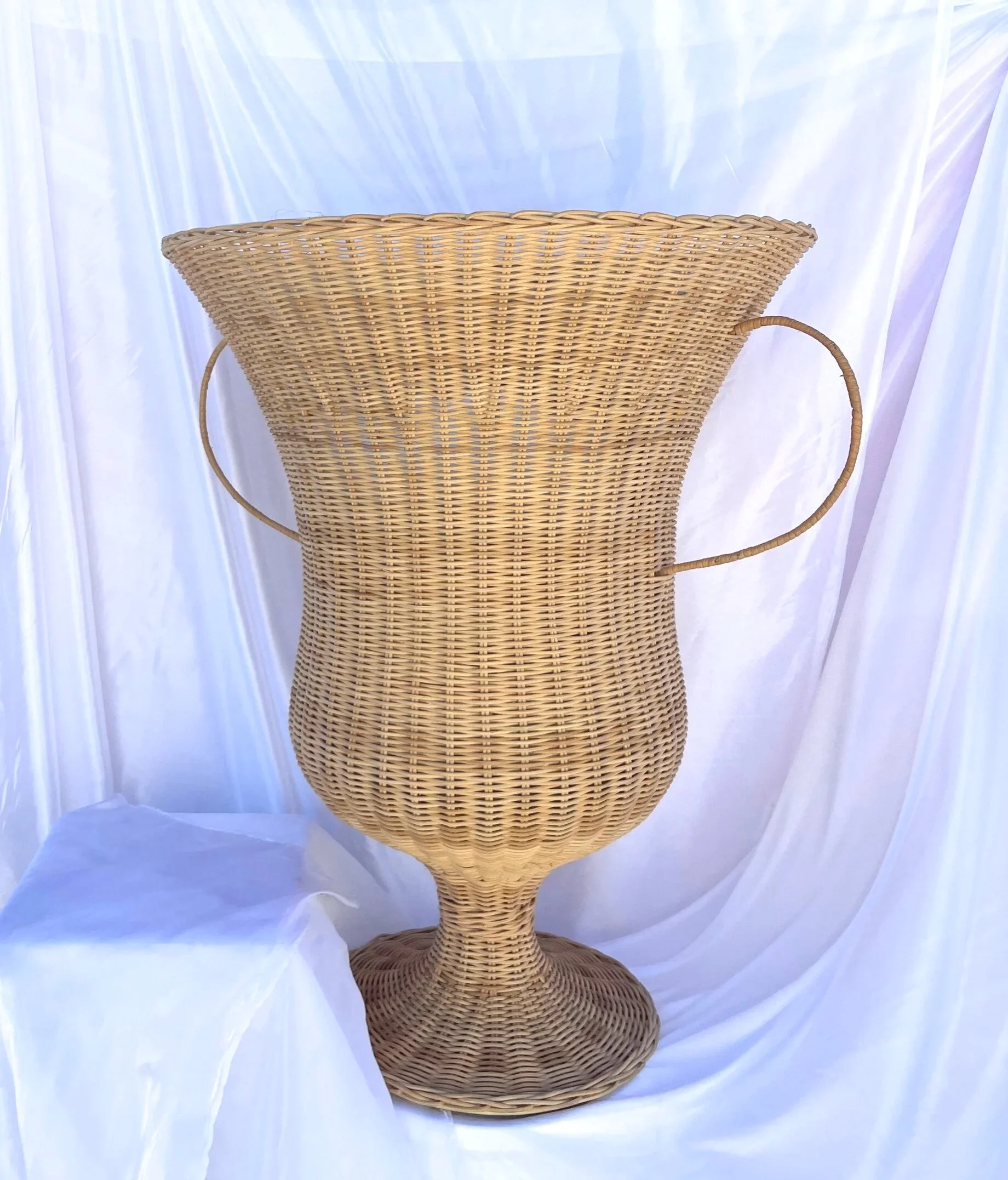 Large Wicker Urn