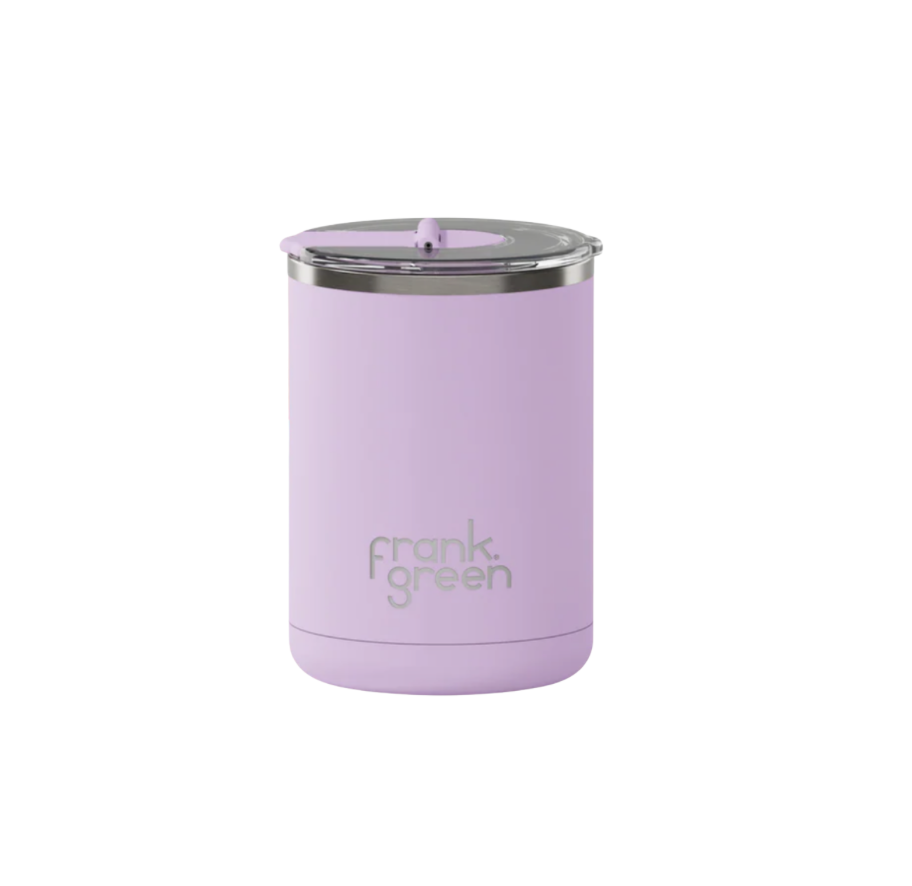 FRANK GREEN - Ceramic Coffee Cup with Hinged Lid