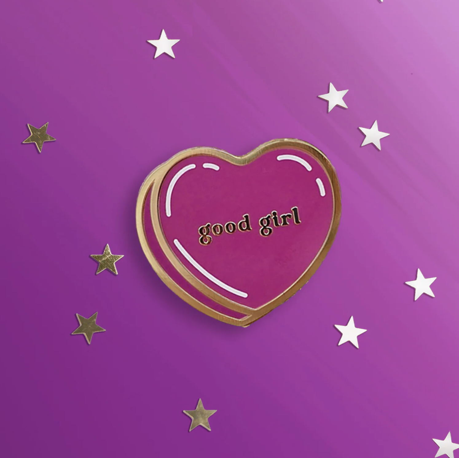 The Quirky Cup Collective - Good Girl Pin