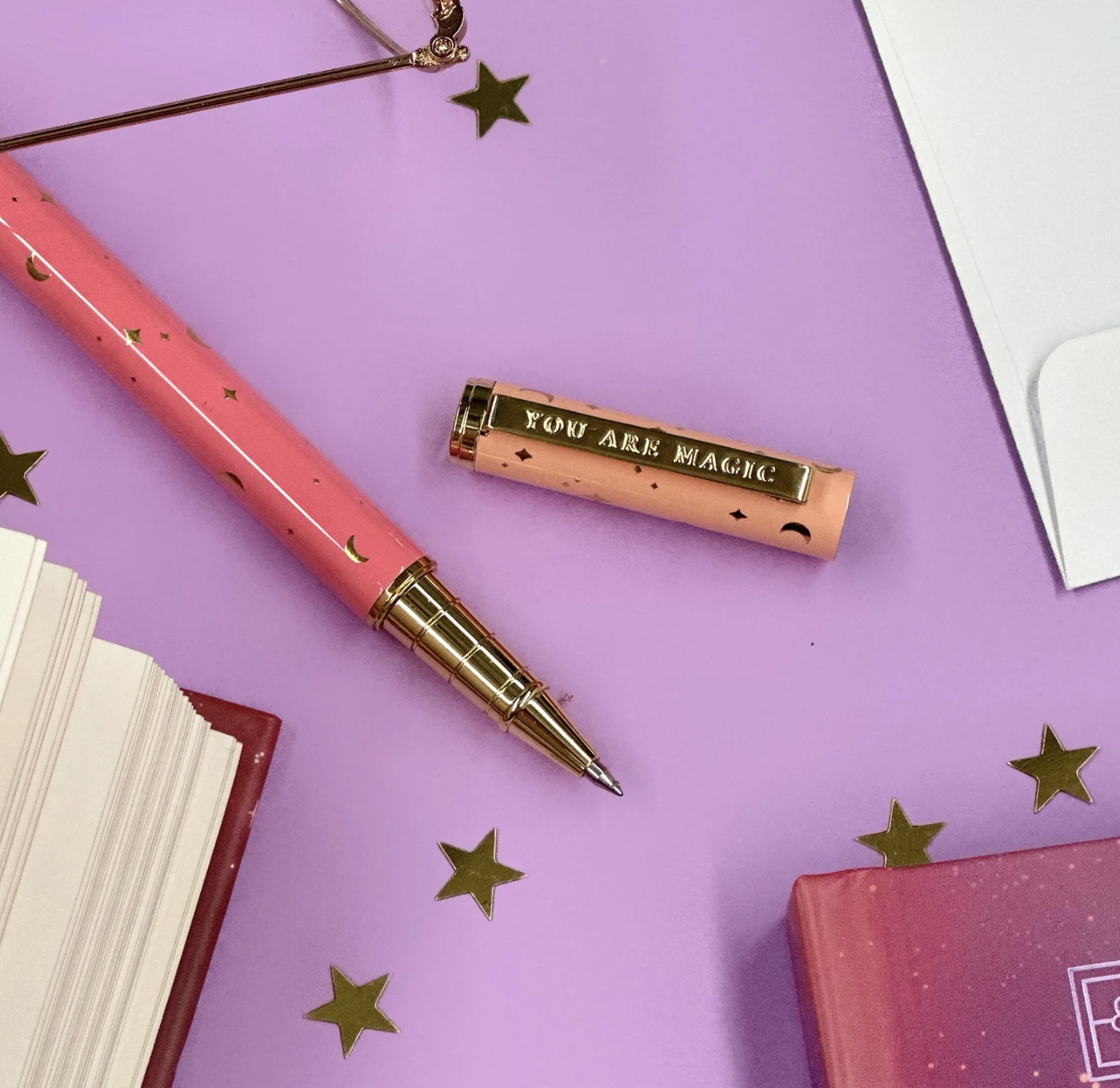 The Quirky Cup Collective -You are Magic Pen - Peach