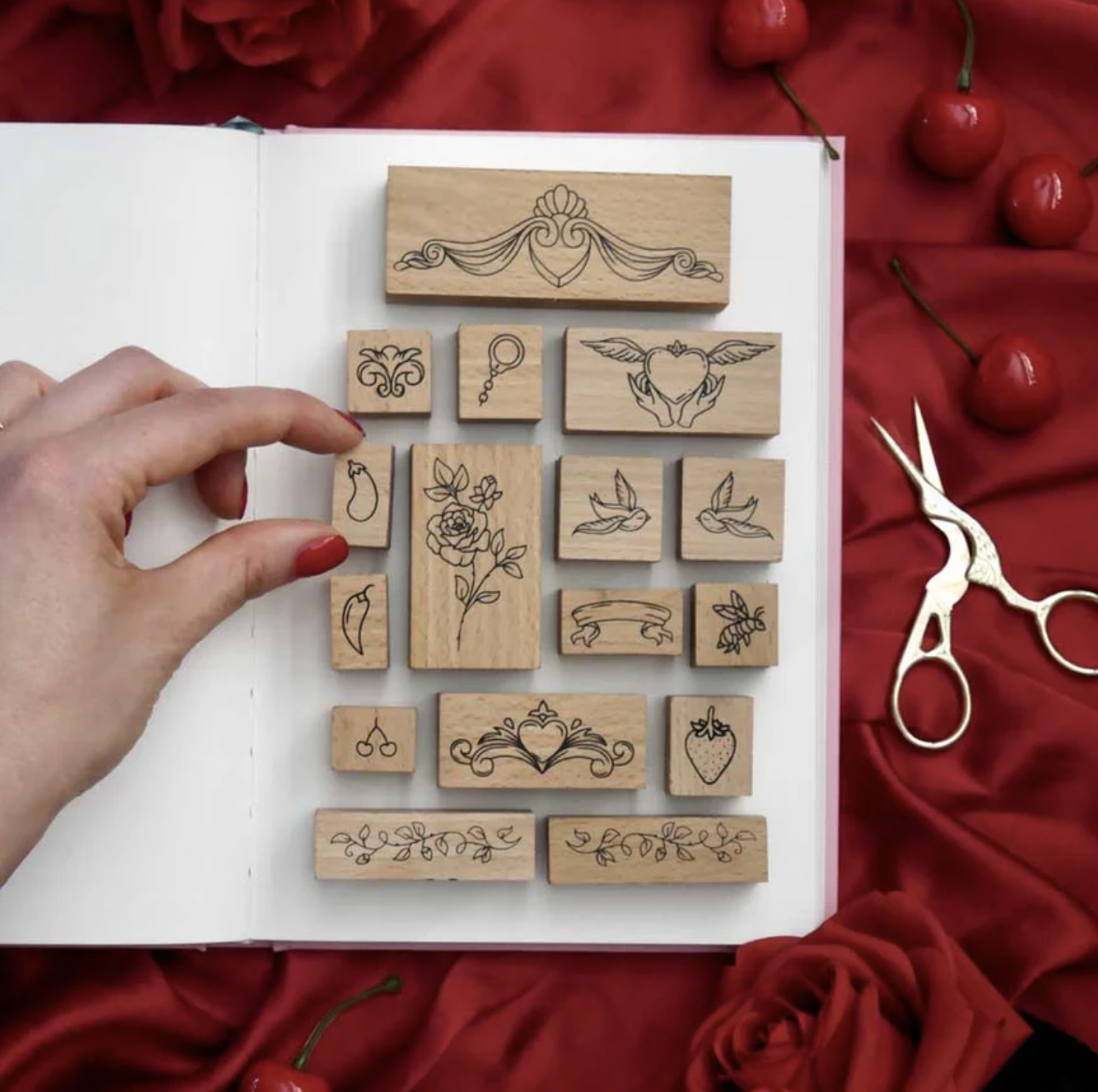 The Quirky Cup Collective - Sugar & Spice Stamp Set