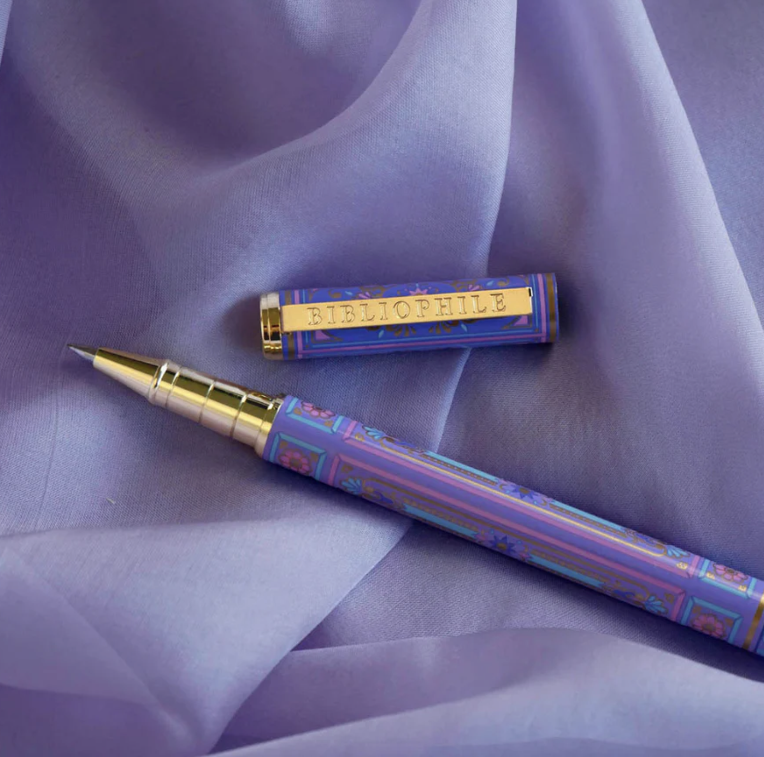 The Quirky Cup Collective - Bibliophile Pen - Wisteria