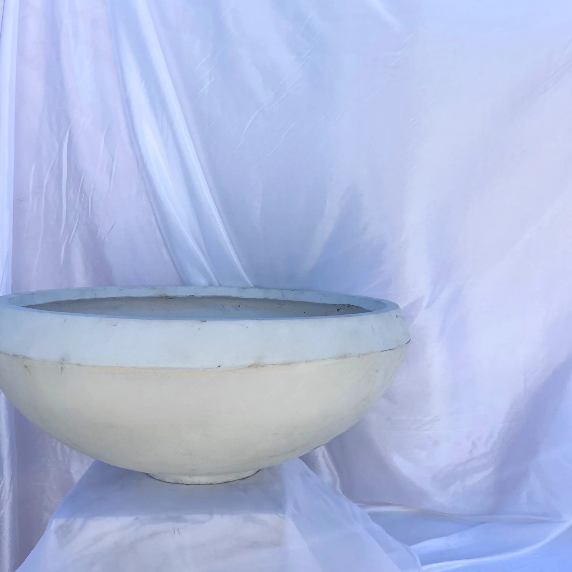 Extra Large White Pot