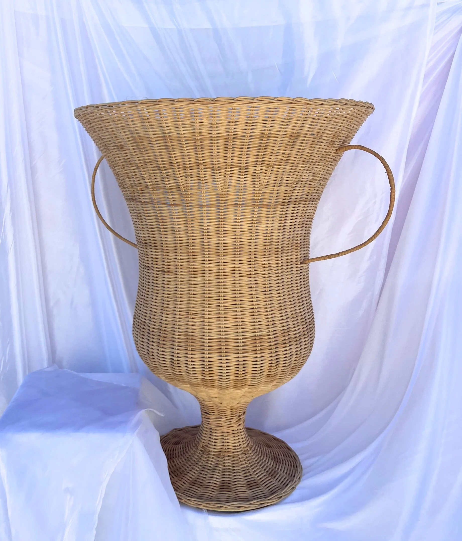 Large Wicker Urn
