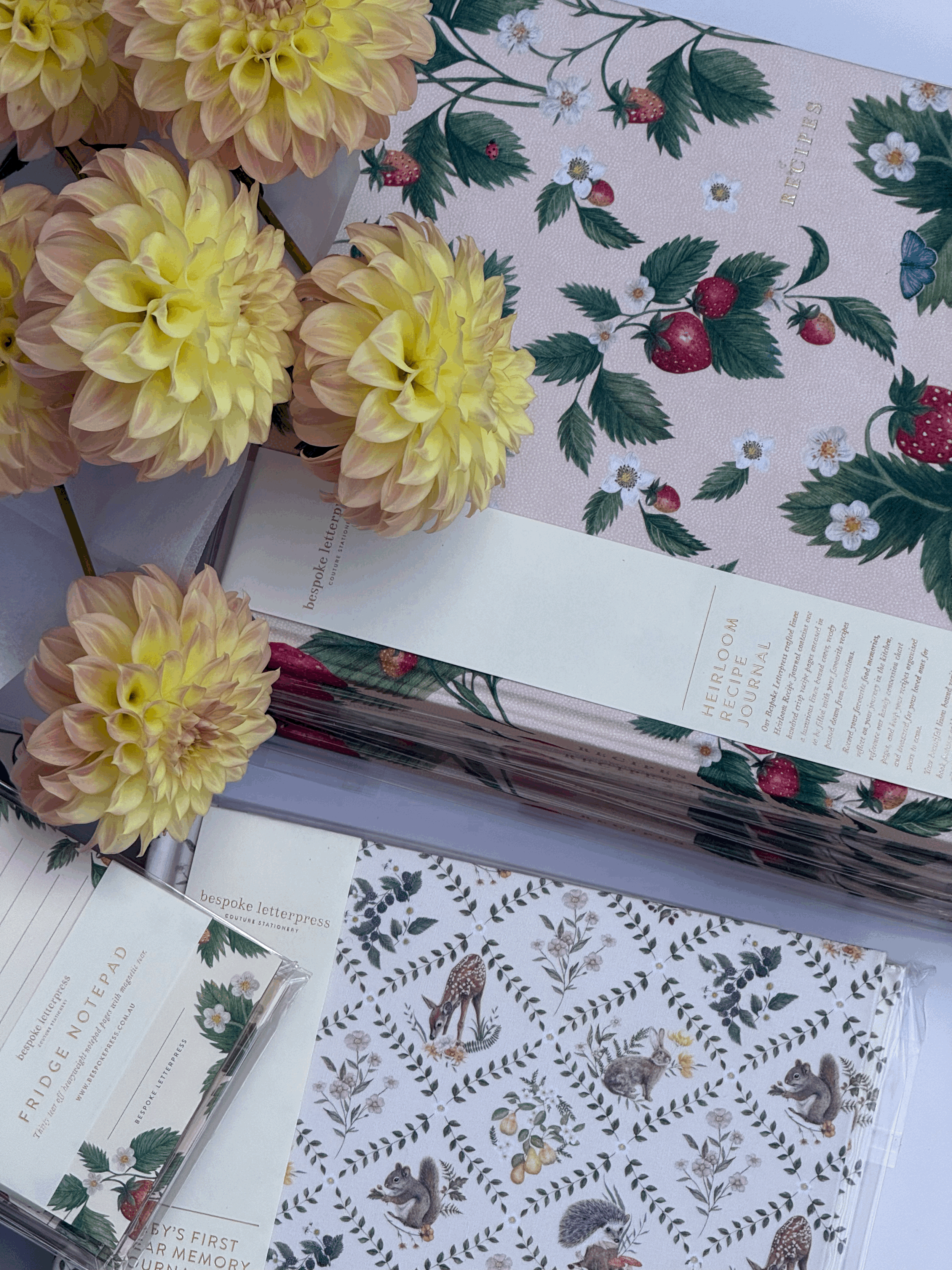 Bespoke Letterpress - Heirloom Recipe Journal