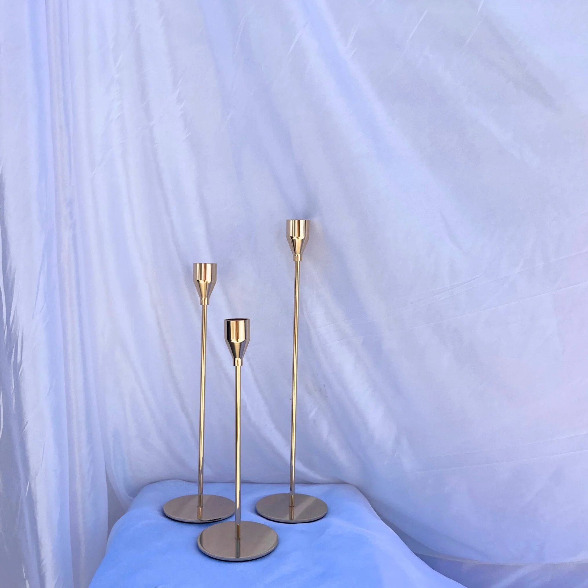 Gold Taper Holders - Small, Medium & Large