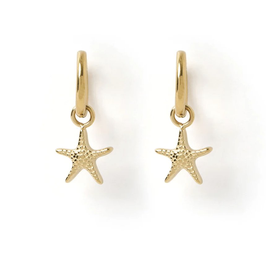 AOE - Sea Star Gold Earrings