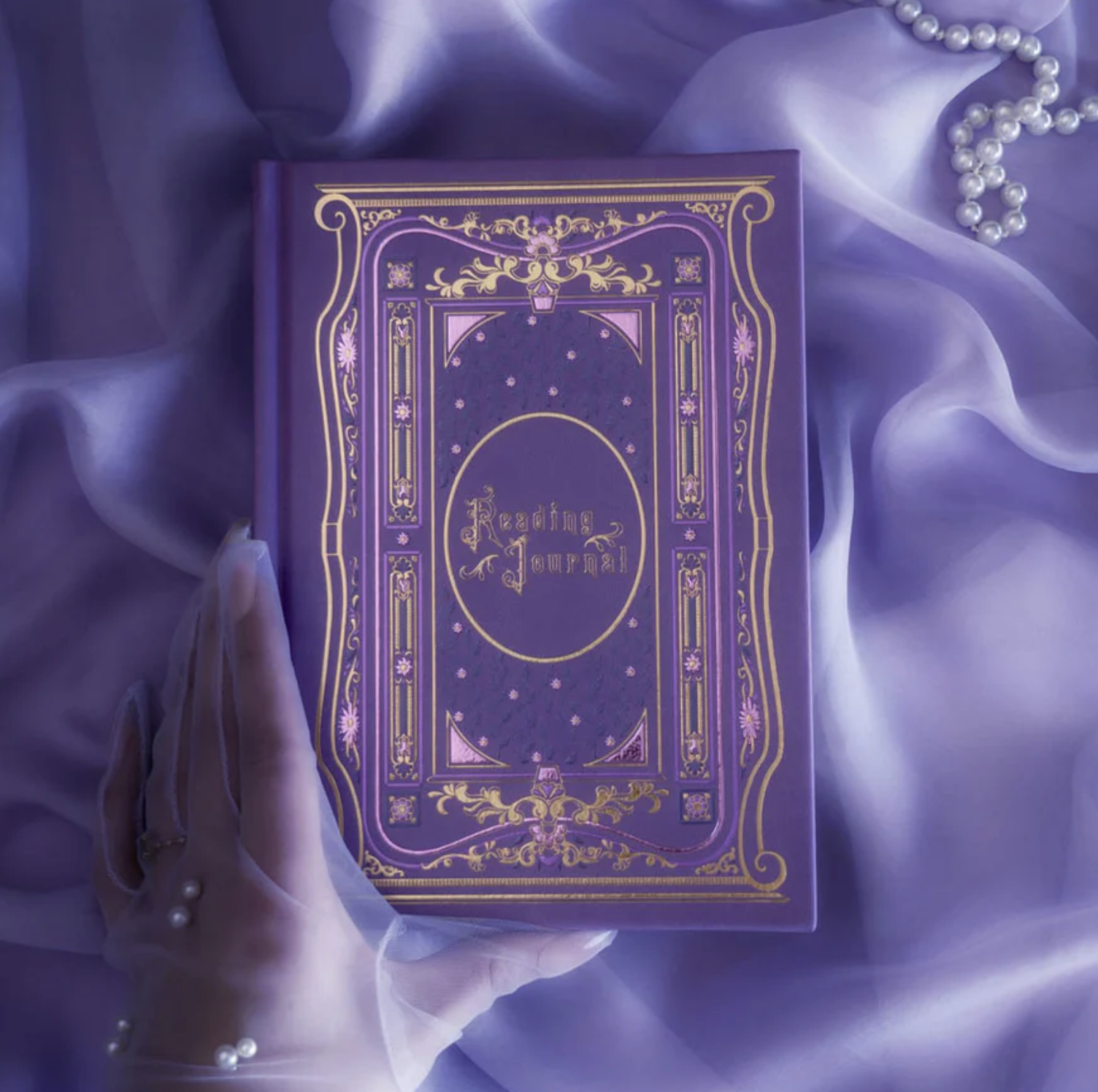 The Quirky Cup Collective - Reading Journal - Wisteria