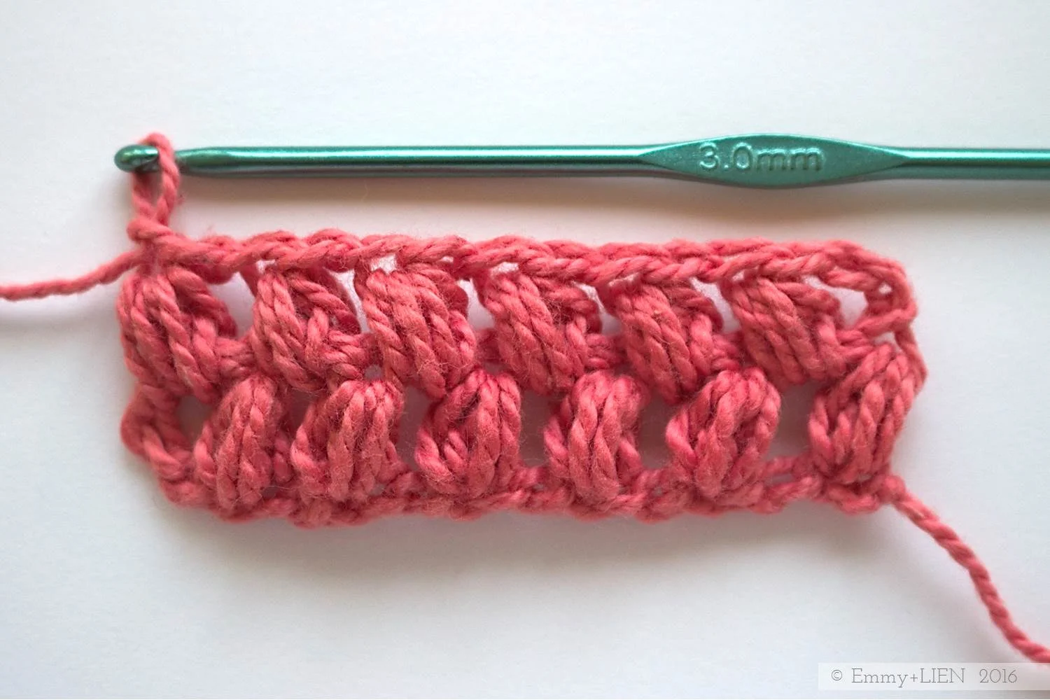 TUTORIAL Crochet Puff Stitch, two ways — Emmy + LIEN