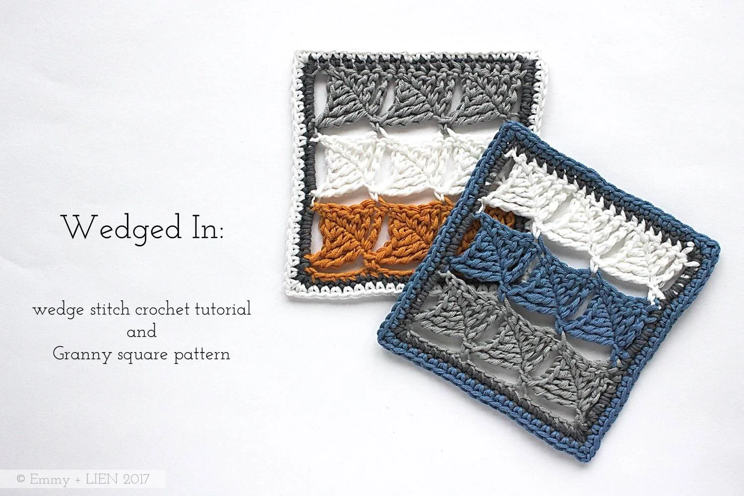 PATTERN + TUTORIAL: Wedged In Sampler Square