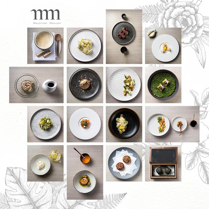 Spring menu in Dining room