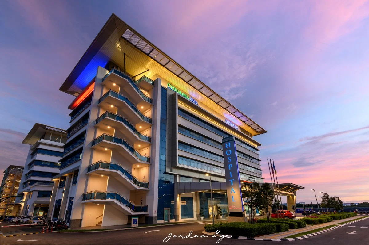  Colombia Asia Hospital Batu kawan  Project by Environmental Design Practice Sdn Bhd  Photograph by Jordan Lye 