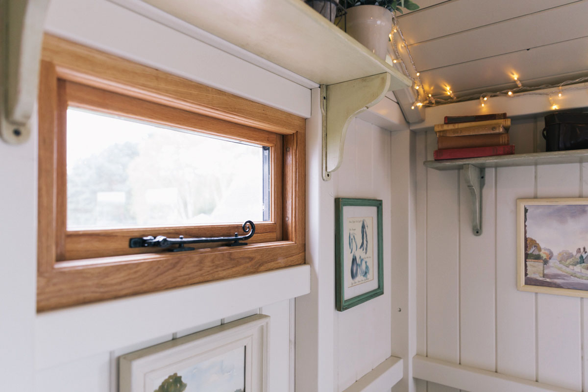Shepherds hut at Red Sky Shepherds Huts