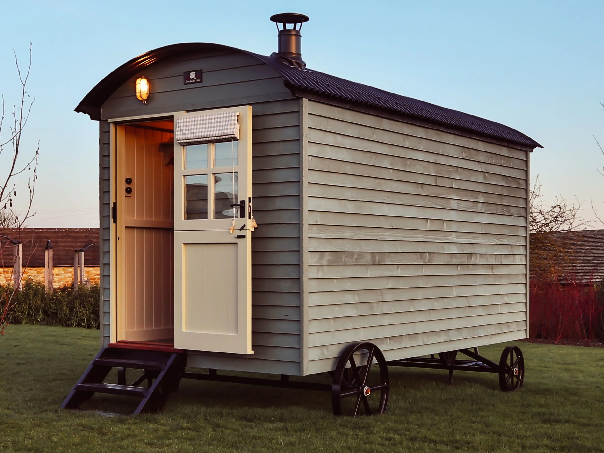 shepherds huts cladding