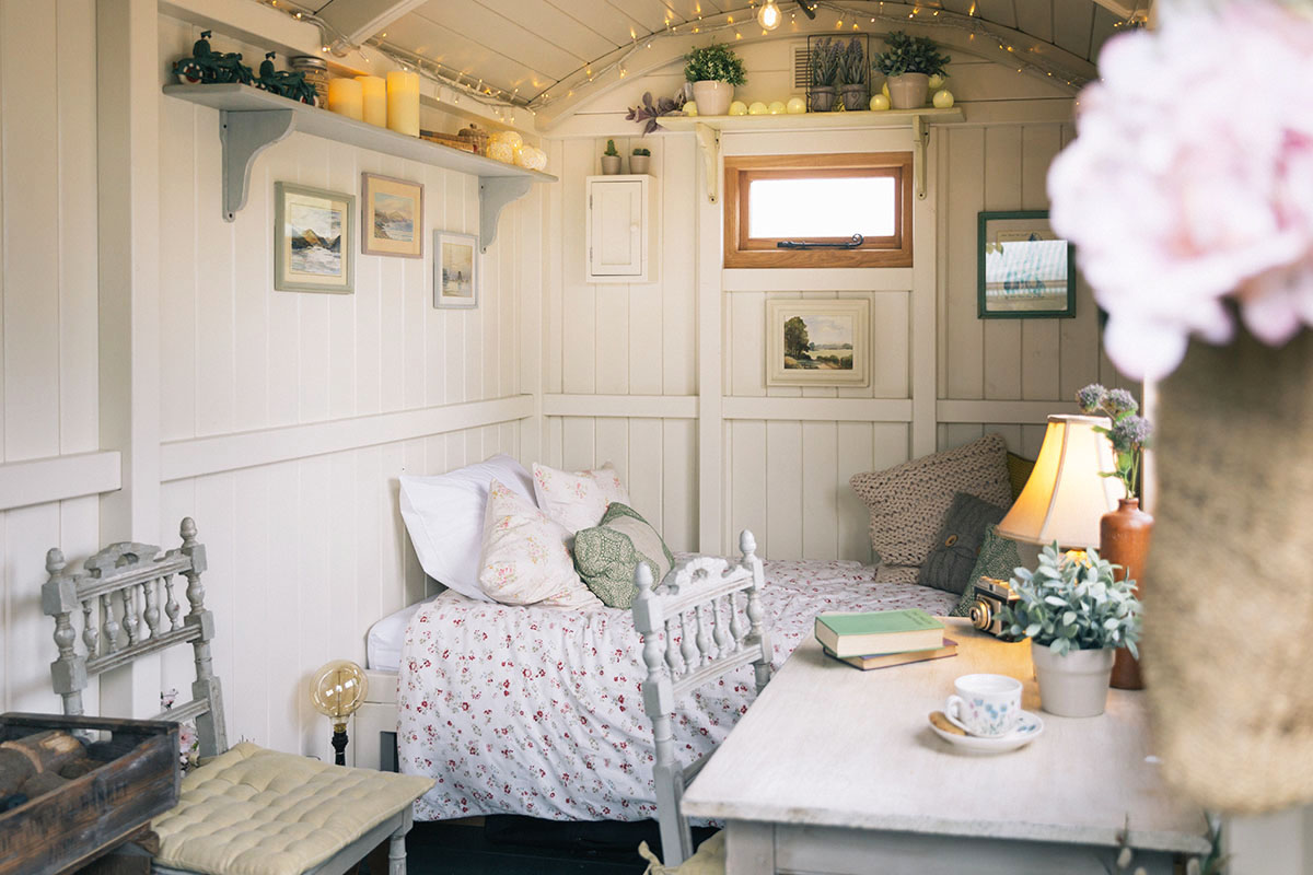 Hand crafted shepherds huts in oxfordshire