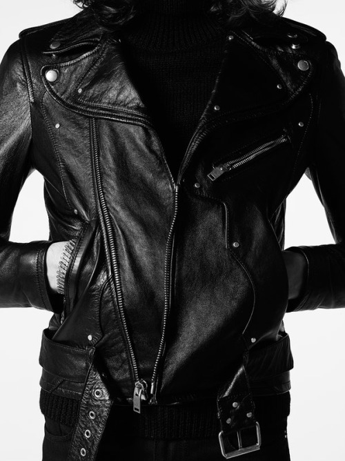 Biker dreams in black n’ white.
