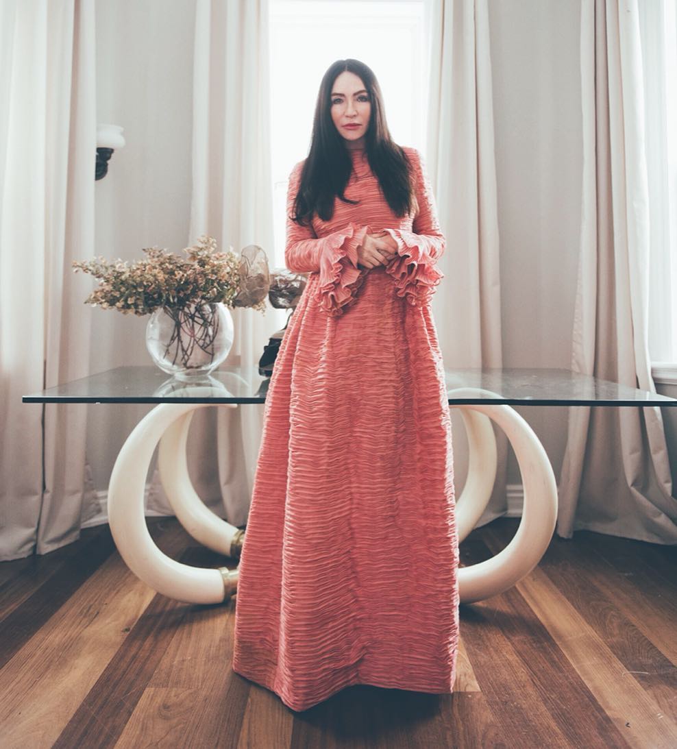 Cherie Balch (above), collector and creator of Shrimpton Couture: an evergrowing and evolving collection of finely curated luxury vintage.
