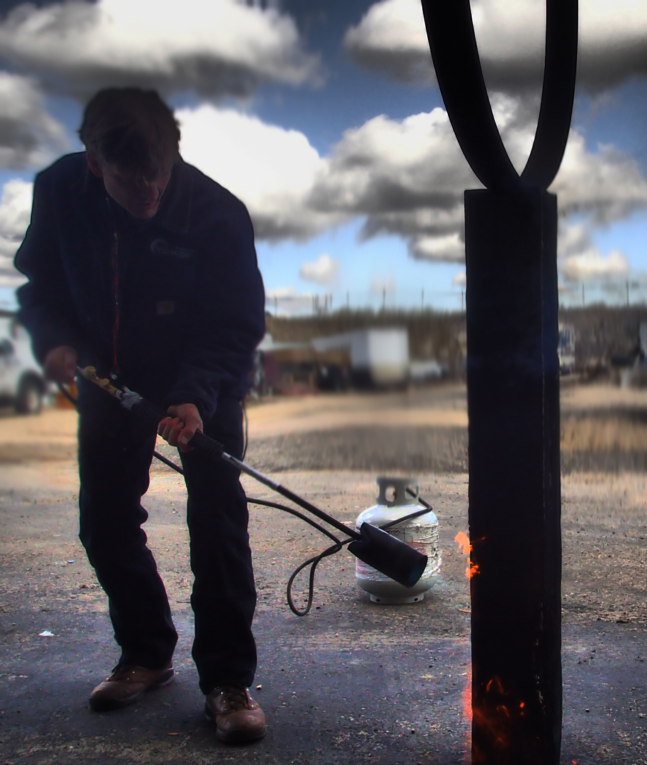 Any excuse to set something on fire.