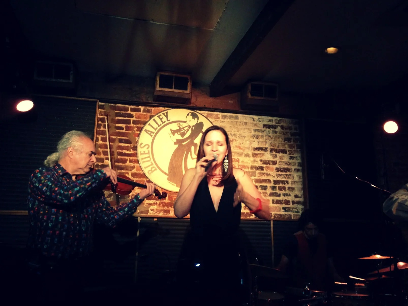 Lynn Verroneau and Dave Kline at Blues Alley