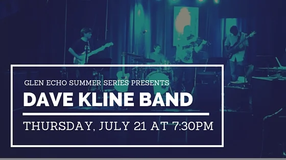 Dave Kline Band: Summer Concerts Series at Glen Echo Park